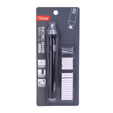 Office School Students Electric Eraser for Sketch Writing Drawing Battery Powered Electric Eraser Students Stationery Gift ► Photo 1/6