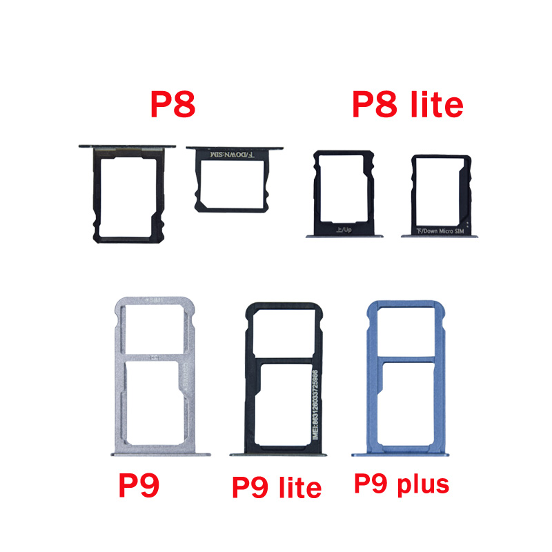 Maaltijd Naschrift Catastrofe 1 piece For Huawei P8 P9 lite P10 Plus SIM Card Tray Holder With Micro SD  Card Tray Slot Holder Replacement Part - Price history & Review |  AliExpress Seller - E-BEST