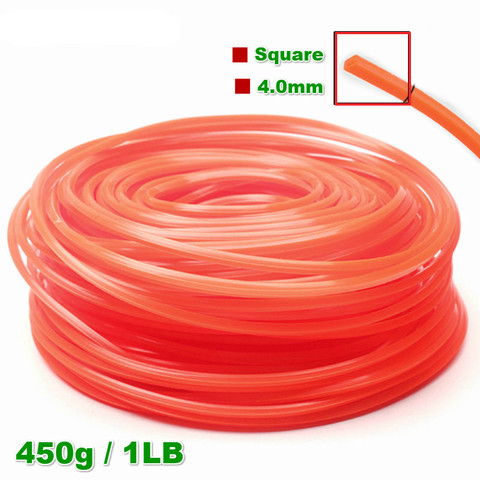 Grass Trimmer Line 4.0mm*1LB/450g Strimmer Brushcutter Trimmer Nylon Round Roll Grass Rope Line for Power Grass Weed Cutting ► Photo 1/5