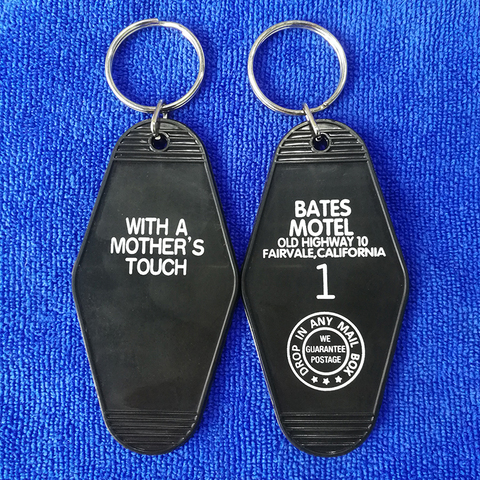 Bates Motel Psycho Room #1 Horror Movie Prop Keychain Key Fob ► Photo 1/2