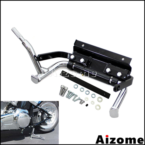 Motorcycle Adjustable Center Stand For Harley Touring Road King Road Glide Electra Glide Ultra Classic 1999-2005 2006 2007 2008 ► Photo 1/1