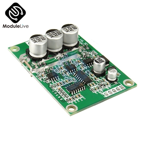 DC 12V-36V 500W PWM Brushless Motor Controller Hall Motor Balancing Automotive Balanced BLDC Car Driver Control Board Module ► Photo 1/5