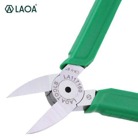 LAOA Cr-V Plastic Pliers Nippers Jewelry Electrical Wire Cable Cutters Cutting Side Snips Electrictrician tool ► Photo 1/6