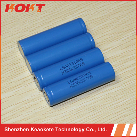 Original LGAAS31865 icr18650 LG S3 2200mAh rechargeable battery for Mobile power supply ► Photo 1/4