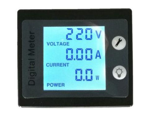 AC 80 to 260V LCD Digital 100A Volt Watt Power Meter Ammeter Voltmeter 110V 220V ► Photo 1/6