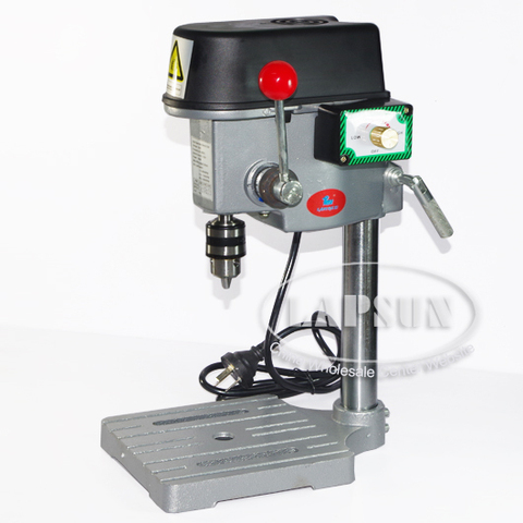 1.0mm-6.5mm 220V 240V AC 150W Mini Hand Rotary Pillar Drill Drilling Press Bench Machine Device Tool Table Bit Tip Diameter ► Photo 1/1