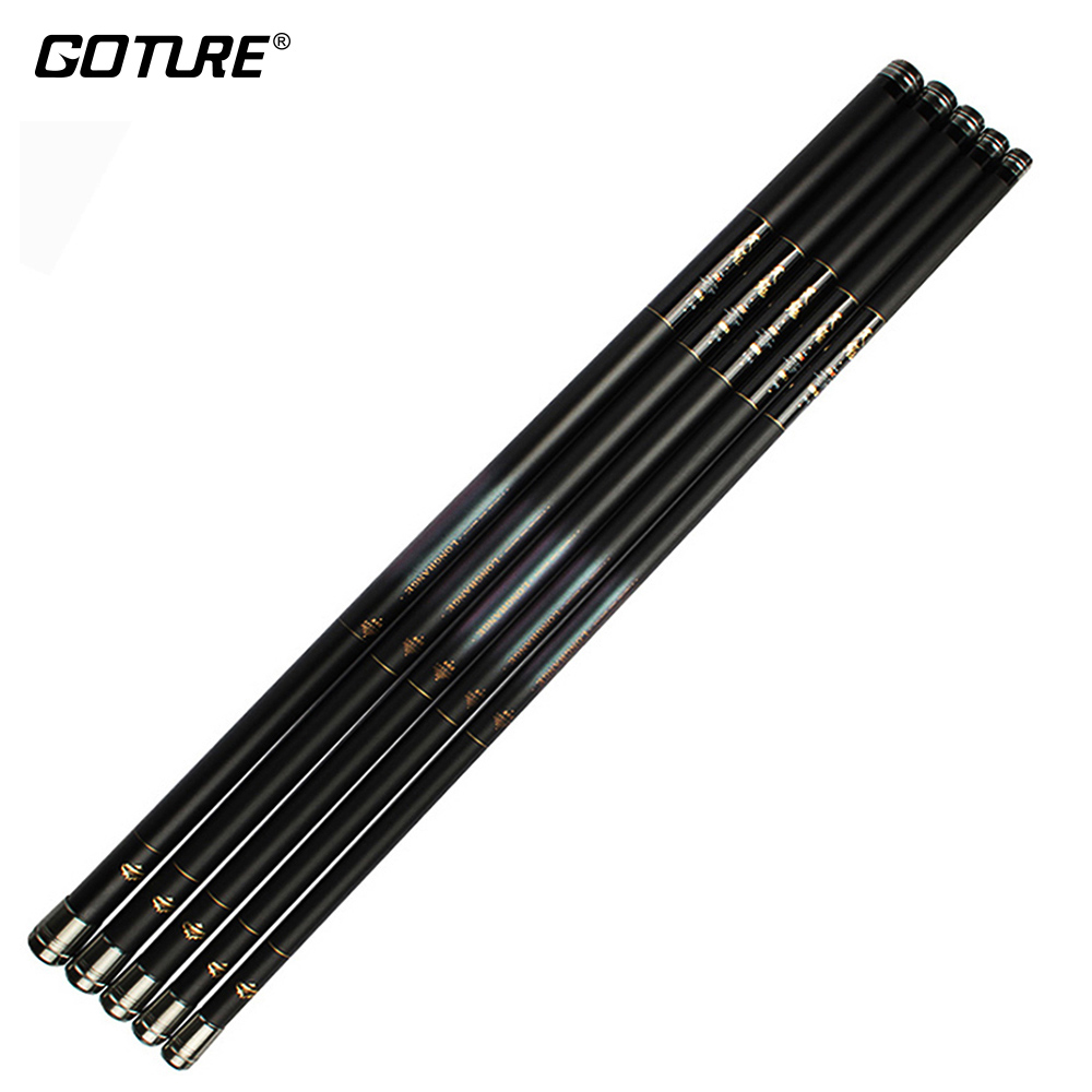 Goture Carp Fishing Rod Carbon Fiber Hand Pole Stream Rods For Sea Fishing  Tackle 8m 9m 10m 11m 12m - Price history & Review, AliExpress Seller -  Goture Fishing Tackle Store