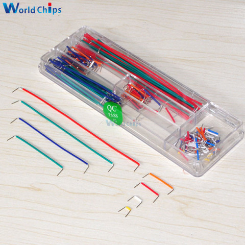 140Pcs/Lot U Shape Shield Solderless Breadboard Jumper Cable Wires Kit for Arduino Best Quality ► Photo 1/1