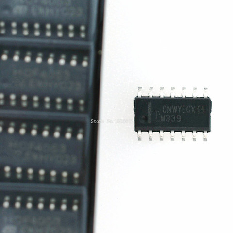 10PCS/LOT LM339 LM339G LM339DR SMD Amplifier SOP-14 SOIC14 IC New ► Photo 1/1