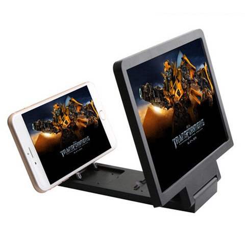 JETTING 3D Movie Screen Enlarge Magnifier HD Projector Portable Folding Stand Mobile Phone Lens for Smart Mobile Phones ► Photo 1/6