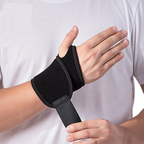 Wrist Brace Wristband for Ganglion Cyst Arthritis Carpal Tunnel arthritis glove Breathable Sport Wrist Support Left Right Unisex ► Photo 1/6