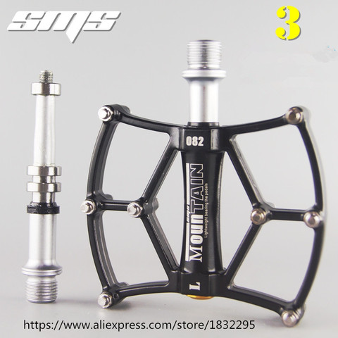 Bicycle Pedal Aluminum/Alloy Mountain Bike Pedals Road Cycling Sealed 3 Bearing Pedals BMX UltraLight bike Pedal Bicycle Parts ► Photo 1/6