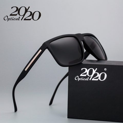 20/20 Brand Fashion Black Sunglasses Men Polarized Driving Sun Glasses Fashion Male Oculos Gafas Eyewear PL207 ► Photo 1/6