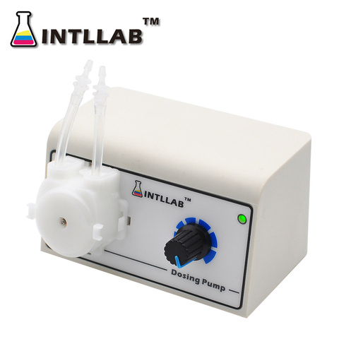 INTLLAB Peristaltic Liquid Pump Dosing Pump for Aquarium Lab Water Analytical ► Photo 1/6