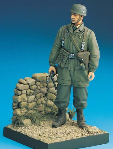 1/16 Resin Figure Model Kits US soldier(with base) Unassembled unpainted ► Photo 1/2