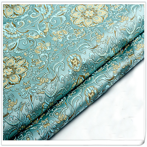 Brocade Fabric Damask Jacquard America style Apparel Costume Upholstery Furnishing Curtain DIY Clothing Material by meter ► Photo 1/3