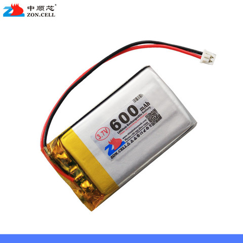 In 600mAh 402440 3.7V lithium polymer battery 402540 wireless speakers point reading machine recording pen Rechargeable Li-ion C ► Photo 1/5
