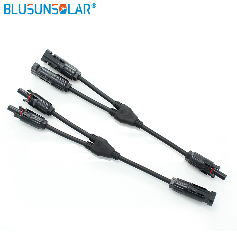 Photovoltaic Solar Cable Connection 1 Tow 2.5mm2 4mm2 6mm2 Suitable For All Wire