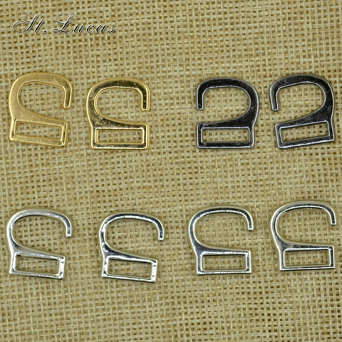 Wholesale new arrived 20pcs/lot 10mm 12mm silver gun-black gold metal shoes bags type 9 Buckle hooks buttons DIY Accessories ► Photo 1/2