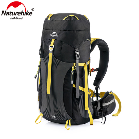 Naturehike 55L 65L Backpack Professional Hiking Bag with Suspension System NH16Y065-Q ► Photo 1/6