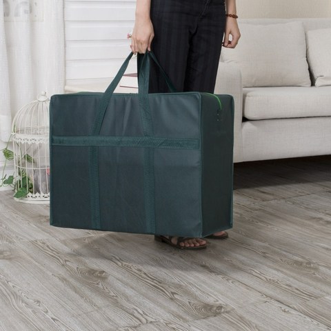 Home Non-Woven Fabric Blanket Storage Bag - Clothes Organizer for