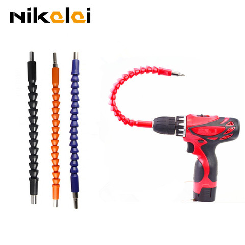 295MM flexible shaft connecting rod link electric Drill bits Connect Link electric screwdriver Cardan Universal shaft Power tool ► Photo 1/5
