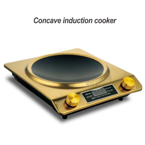 3500W Home induction cooker Waterproof high power Concave type magnetic Hotpot cooker intelligent Electric mini hot pot stove ► Photo 1/5