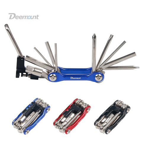 Deemo Bicycle Kit Multifunction Tools Set with Chain Cutter Hex Screwdriver Spline Wrench Allen Phillips Keys ► Photo 1/6