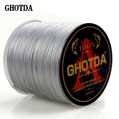 GHOTDA 300M 8 Strands 10-78LB New PE Braided Fishing Wire Multifilament Super Strong Fishing Line Japan Multicolour ► Photo 1/1