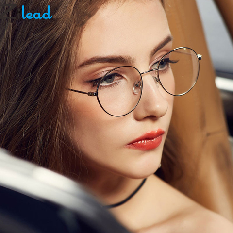 Zilead Metal Round Reading Glasses For Men&Women Prebyopia Spectacles  Hyperopia Eyeglasses Eyewear With Diopter 0to+4.0 ► Photo 1/4