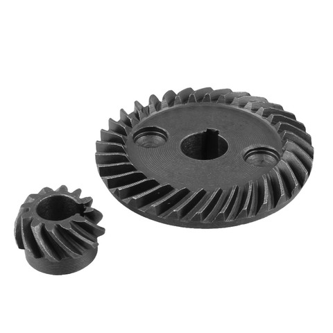 Uxcell 1PCS Metal 8mm Pinion Shaft Dia 10mm Shaft Dia Spiral Bevel Gear Set for Makita 9523 Angle Sander Gear Wheel Replacement ► Photo 1/1