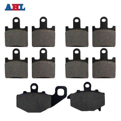 Motorcycle Front Rear Brake Pads For KAWASAKI Ninja ZX6R ZX600R Energy ZX600P ZX600 ZX 600 R P 2007 2008 2009 2010 2011 2012 ► Photo 1/5