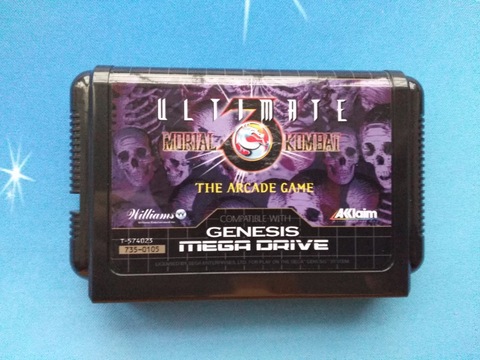 MD Game : Ultimate Mortal Kombat 3 - THE ARCADE GAME ( Japan Version!! ) ► Photo 1/3
