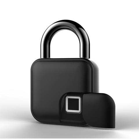 USB Rechargeable Smart Lock Keyless Fingerprint Lock IP65 Waterproof Anti-Theft Security Padlock Door Luggage Case Lock FLL3 ► Photo 1/5