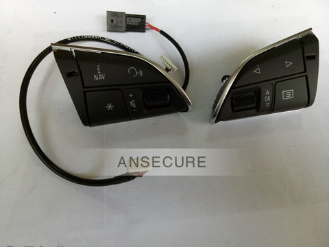 PAIR  Multifunction steering wheel buttons SWITCH BUTTON FOR AUDI A3 Q3 A7 A6 C7  4G0 951 523 G ► Photo 1/5