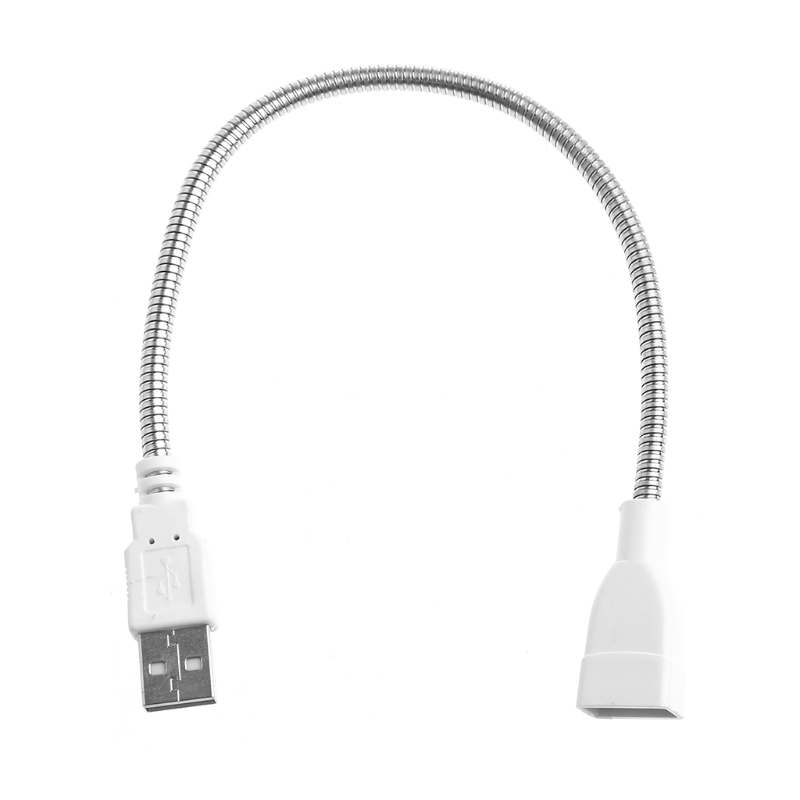 20cm USB 2.0 Female to USB 2.0 Male Metal Soft Hose Adapter Cable USB USB cables 