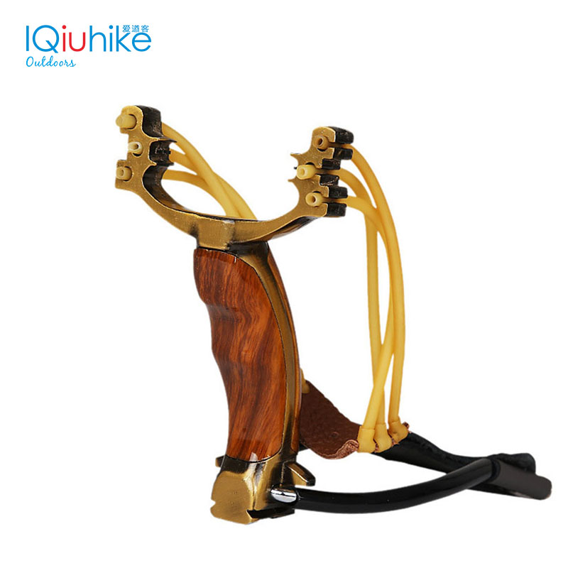 Professional slingshot Stainless Steel Outdoor Slingshots Catapult Hunting Bow 