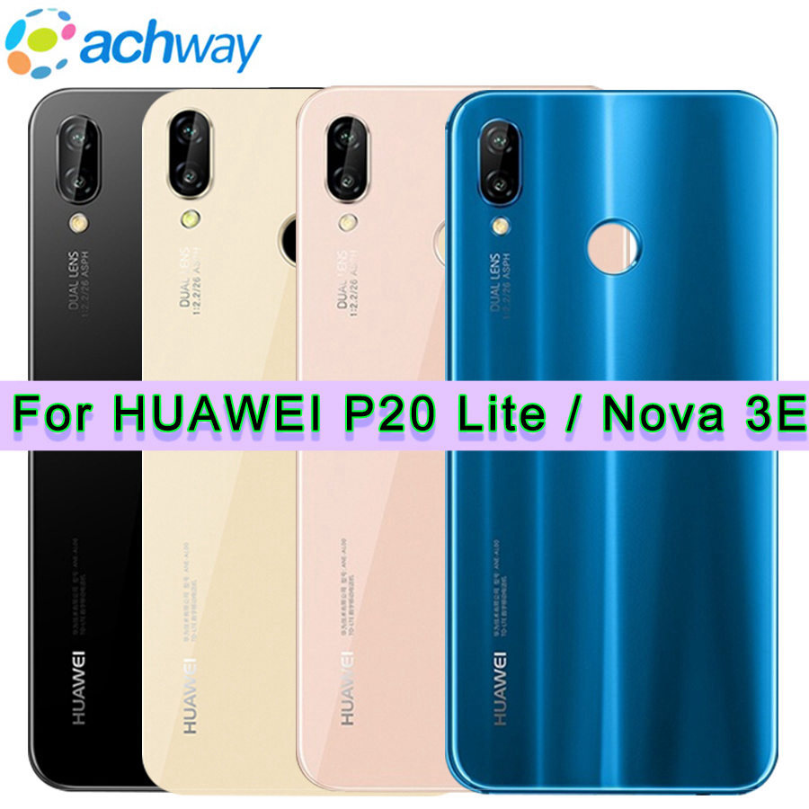Price History Review On For Huawei P Lite Back Glass Battery Cover With Camera Lens For Huawei P Lite Battery Cover Nova 3e Rear Door Housing Case Aliexpress Seller
