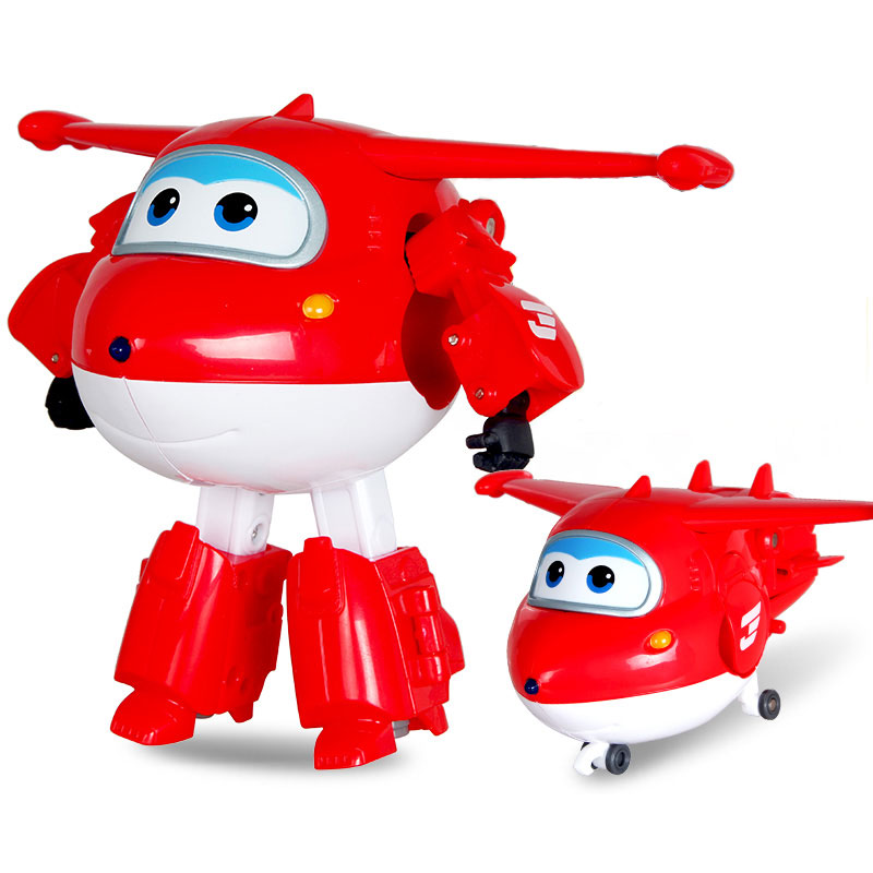Super Wings Robot Mini Planes Deformation Toys Car Action Figures Kids 