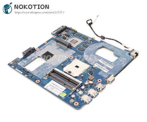 NOKOTION For Samsung NP355 NP355C4C NP355V5C Laptop Motherboard QMLE4 LA-8863P BA59-03567A DDR3 HD7600M video chip ► Photo 1/6