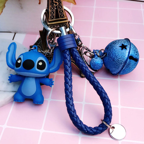 Disney Stitch Keychain Cute Cartoon Anime Lilo & Stitch Doll