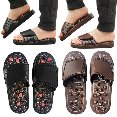 Foot Massage Slippers Acupuncture Therapy Massager Shoes For Foot Acupoint  Activating Reflexology Feet Care Massageador Sandal