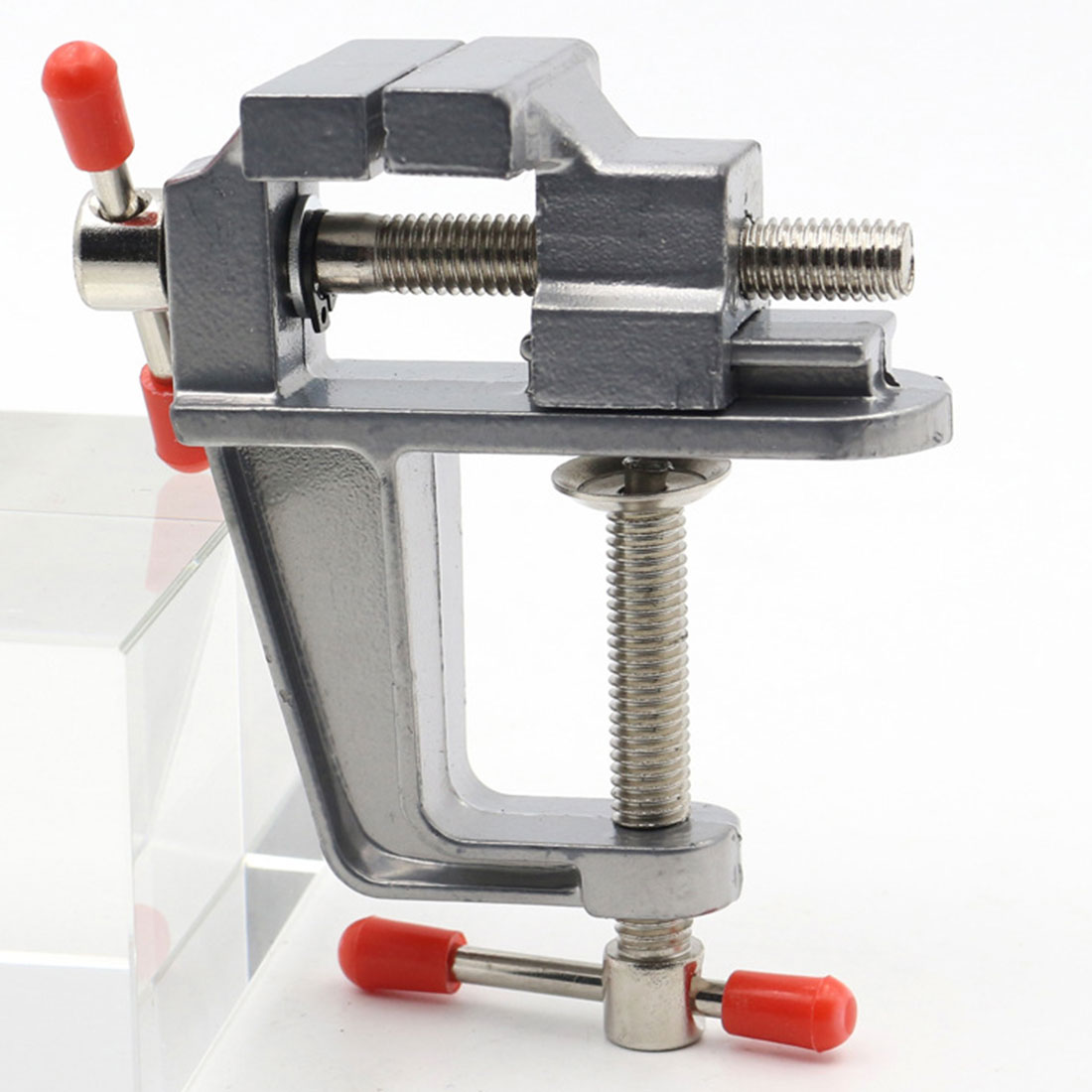3.5" Aluminum Miniature Small Jewelers Hobby Clamp Table Bench Vise Tool Vice 