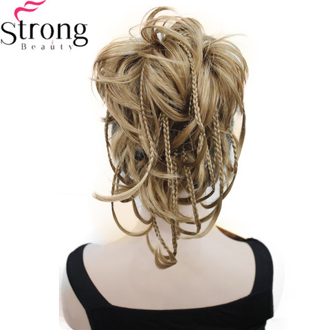 StrongBeauty 12 Inch Adjustable Messy Style Ponytail Hair Extension Synthetic Hair-Piece with Jaw Claw COLOUR CHOICES ► Photo 1/6