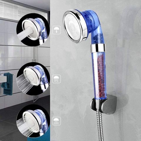 Hand Shower High Pressure Water Saving Sprayer Shower Head Universal Shower Head Components 3-Mode Ionic Premium Chlorine Filter ► Photo 1/6