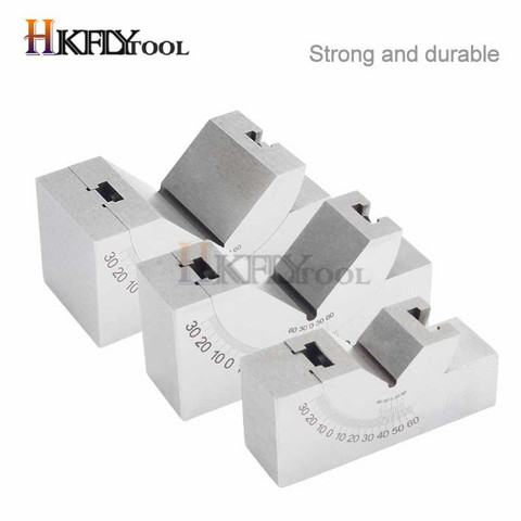 AP25 AP30 Precision alloy steel Gauge Micro Adjustable Angle V Block Milling Setup 0 to 60 Degree angle block gauge ► Photo 1/6