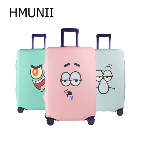 HMUNII Fashion Trolley Case Cover Travel Suitcase Luggage Protective Covers capa protetora para mala Suitcase Cover with Zippr ► Photo 1/6