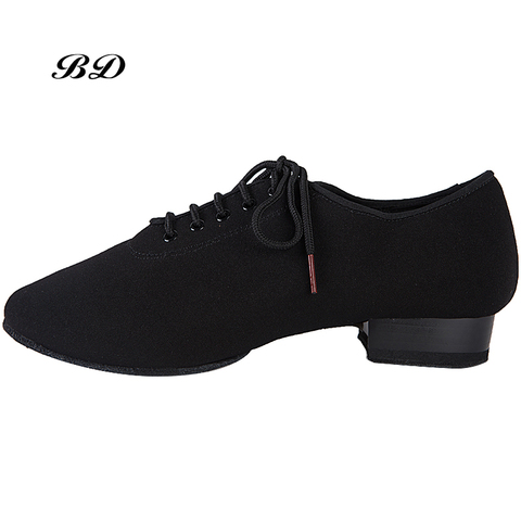MEN SHOES Profession Latin Dance Shoes Ballroom Shoe Modern GB Waltz friendship Soft Cowhide Premium Oxford Heel 2.5 cm BD 309 ► Photo 1/6