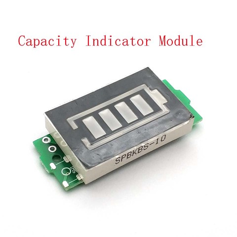 1S 2S 3S 4S Lithium Battery Capacity Indicator Module Meter Tester Display 4.2V 8.4V 12.6V 16.8V Power Level ► Photo 1/3