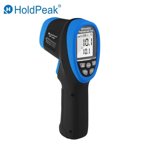 Double Laser HoldPeak HP-1500 Digital Infrared Thermometer -50~1500 Non Contact Temperature Meter Gun Laser Termometro Pistola ► Photo 1/6